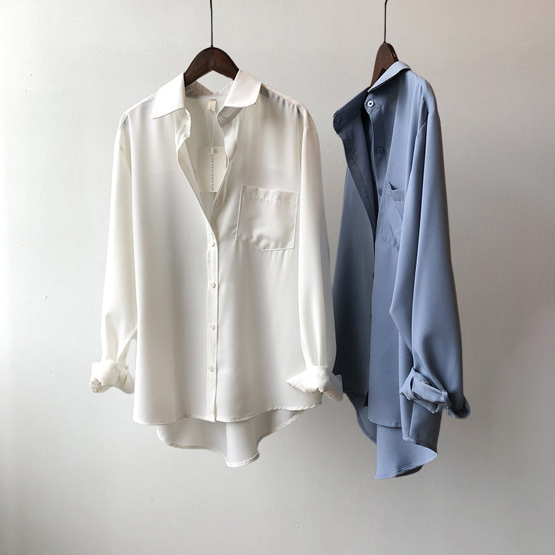Serene Grace Shirt - Soft Chiffon