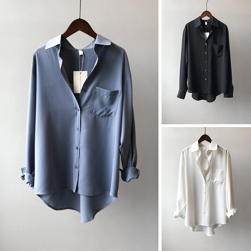 Serene Grace Shirt - Soft Chiffon