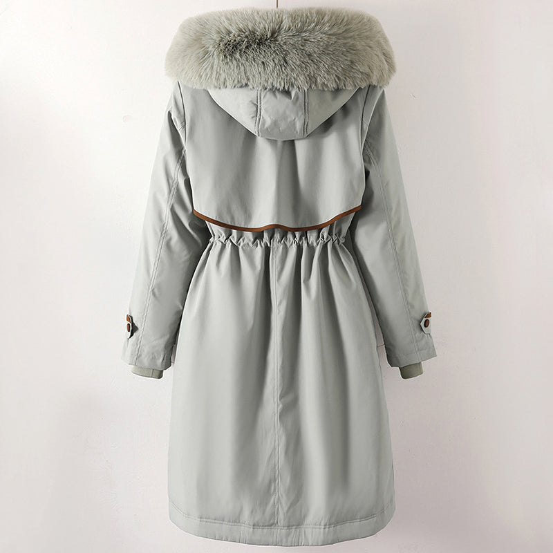 Snow Princess Coat With Faux Fur