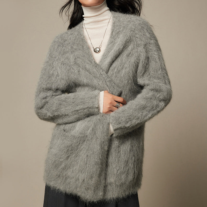 Alpaca Wool Cardigan – Ultra Soft