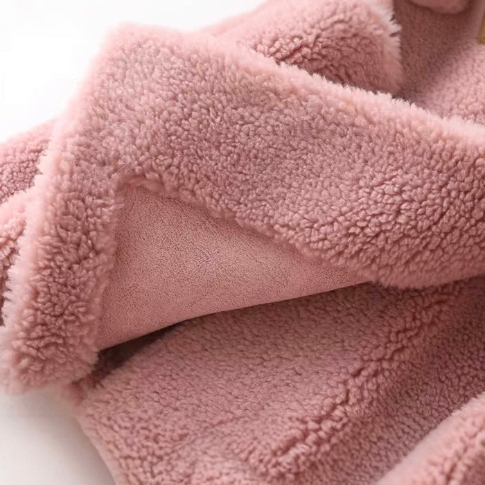 Shearling Coat Oversized Luxury Winter