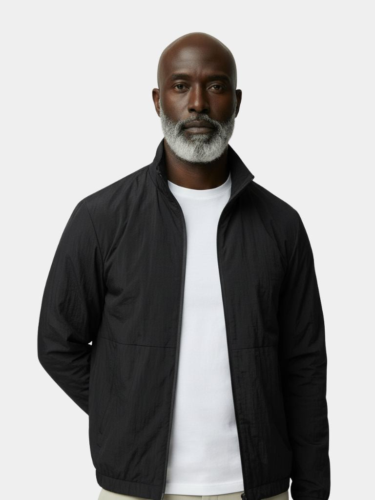 Utility Zip Jacket - Modern Tailored Coat