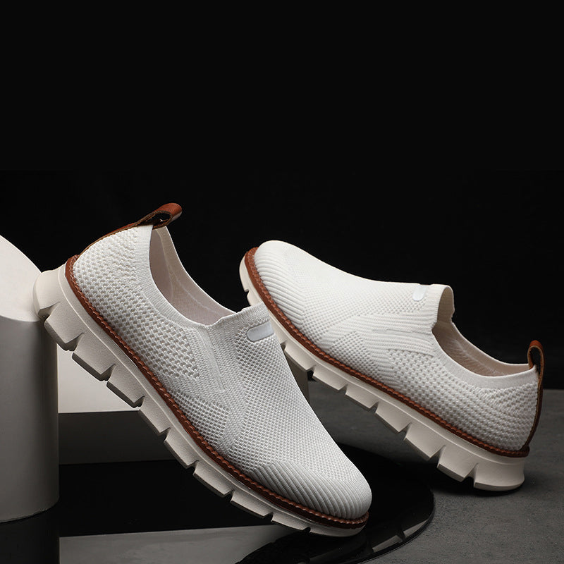 Mesh Slip-On Shoes | Breathable Lightweight Casual Footwear | Viretti Milano