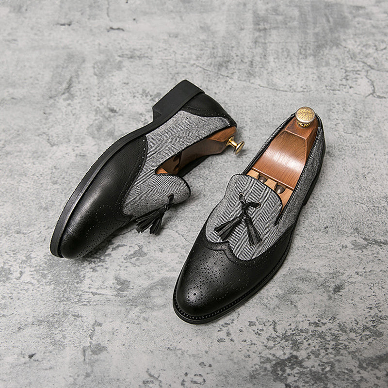 Italian Vintage Loafers | Elegant Men's Leather Footwear