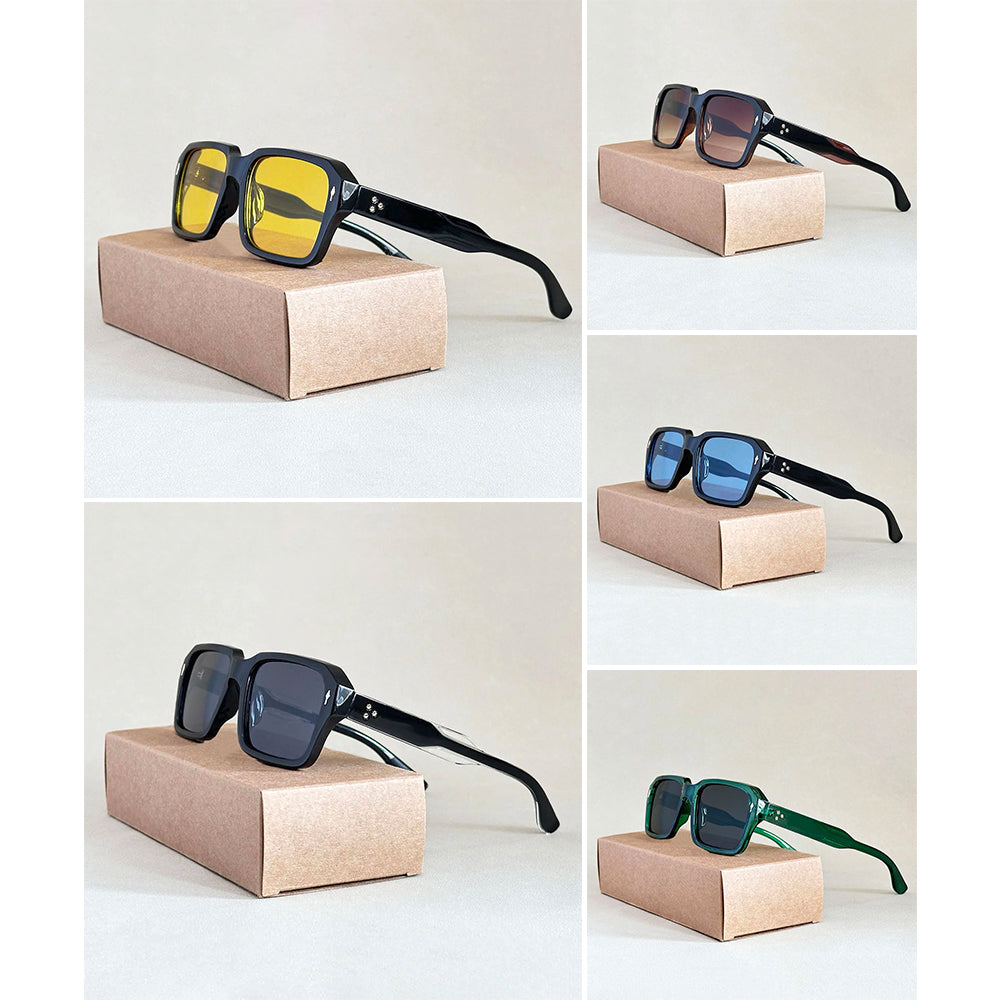 Classic Square Sunglasses – Vintage Style