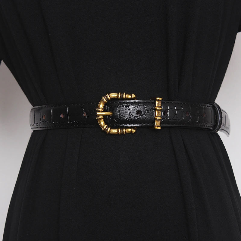Luce d’Oro Belt – Leather Luxury