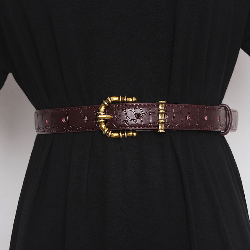 Luce d’Oro Belt – Leather Luxury