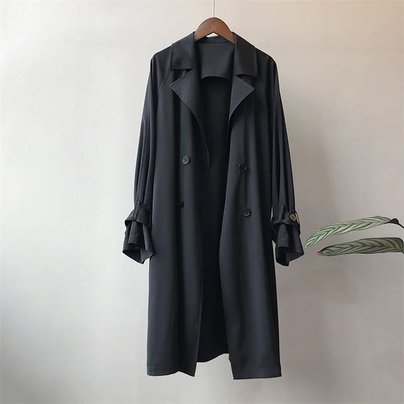 Paris Muse Trench Coat Elegant