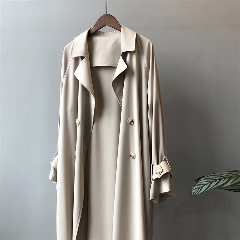 Paris Muse Trench Coat Elegant