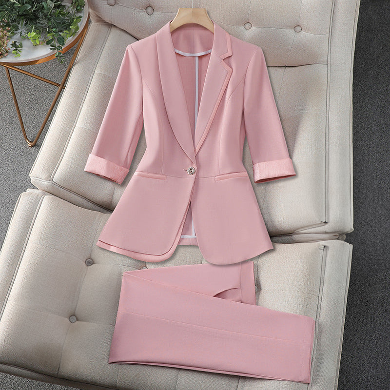 Formal Blazer Set – Tailored Women's Suit