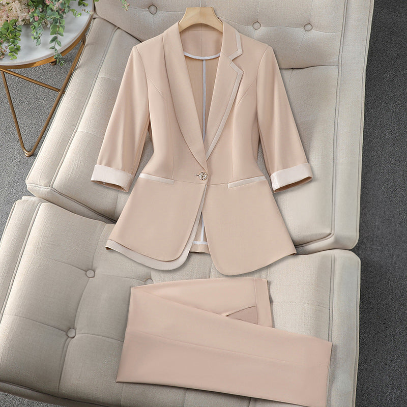 Formal Blazer Set – Tailored Women's Suit