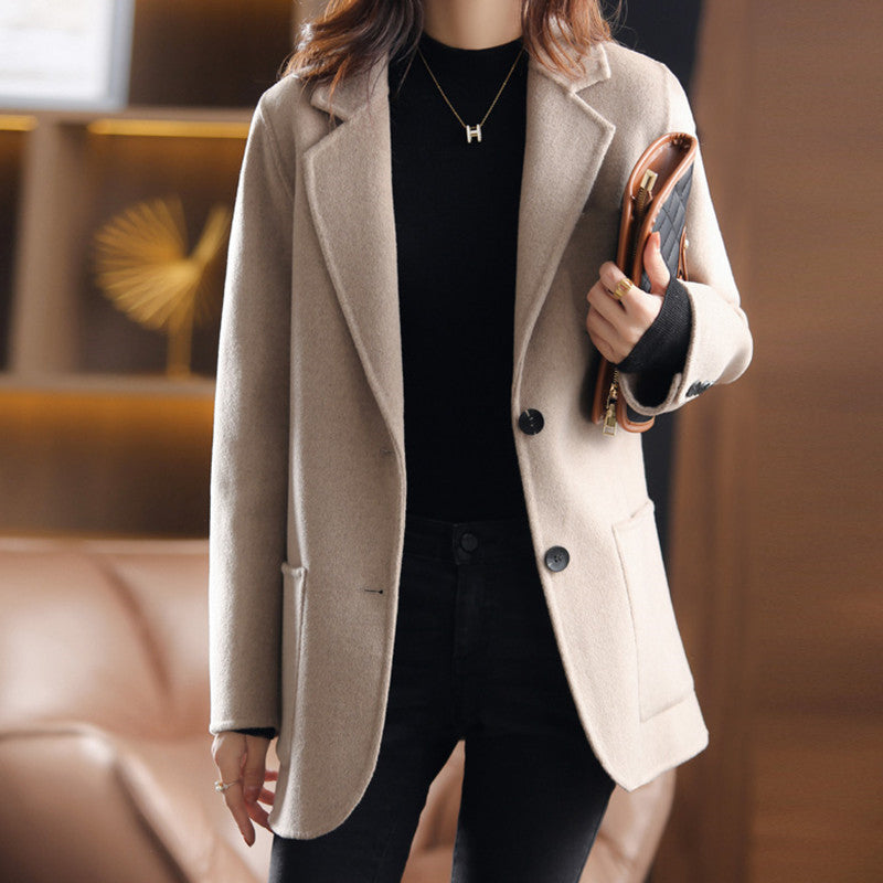 Wool Blend Coat – Luxury Overcoat