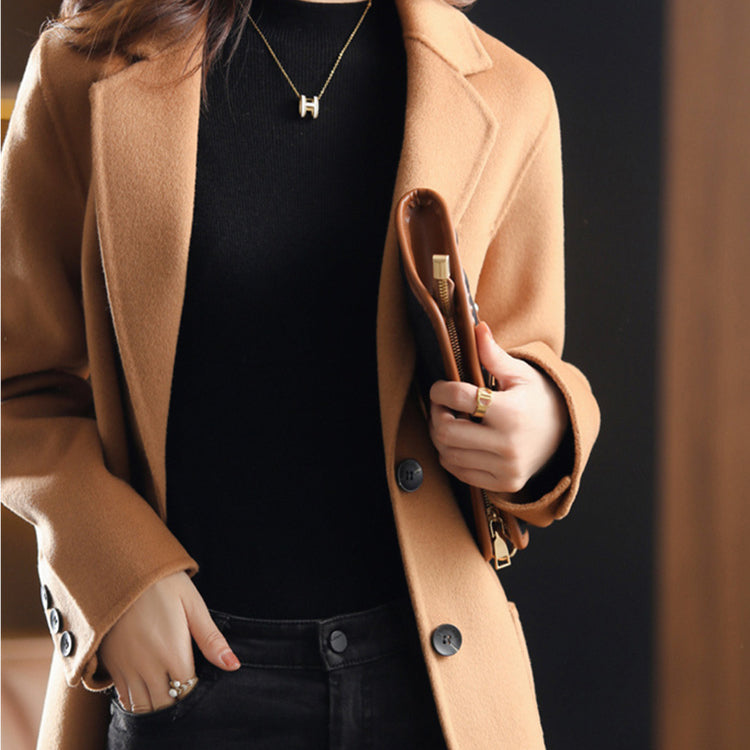 Wool Blend Coat – Luxury Overcoat