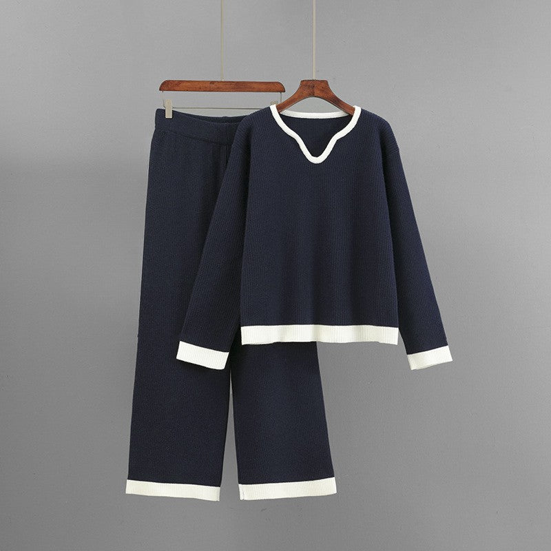 Relaxed Fit Knit Set - Luxe Lounge