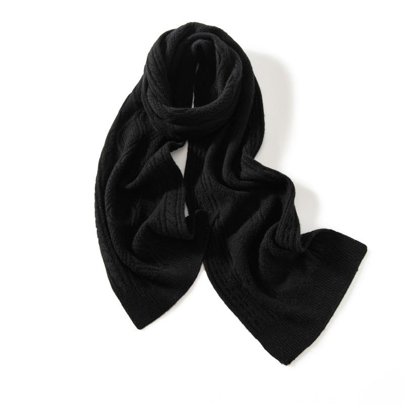 Cashmere Scarf – Textured Winter Wrap