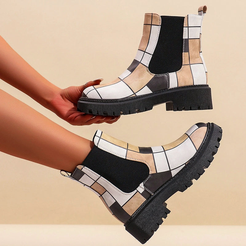 Chunky Chelsea Boots Women’s Ankle