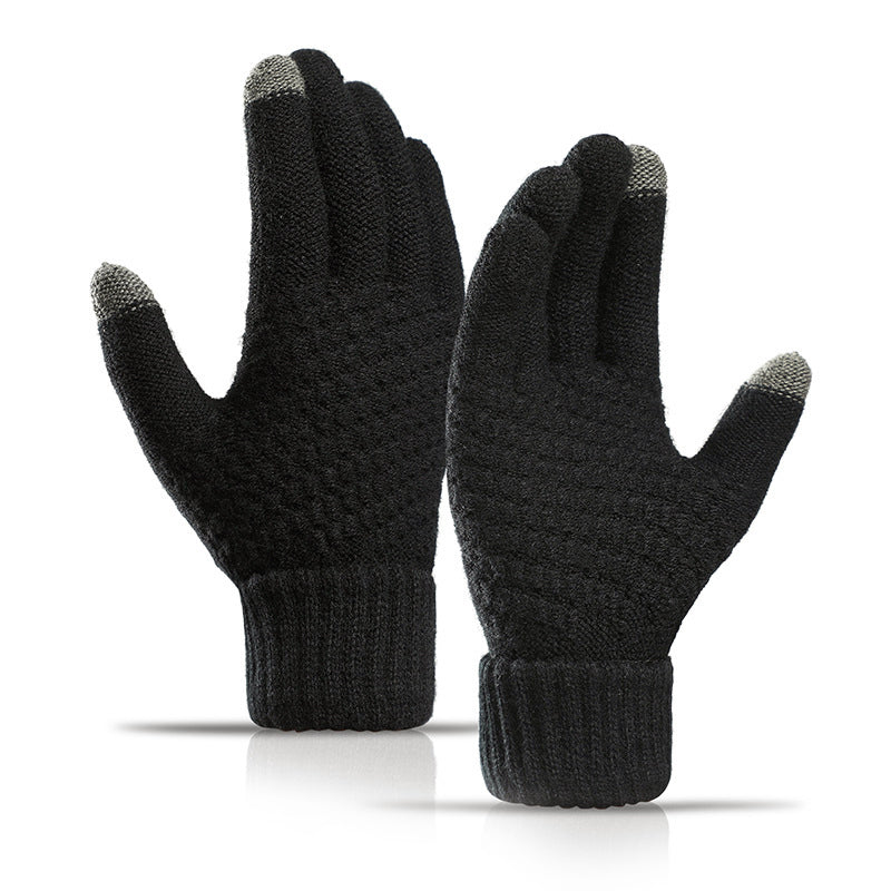Winter Touchscreen Gloves – Insulated Knit