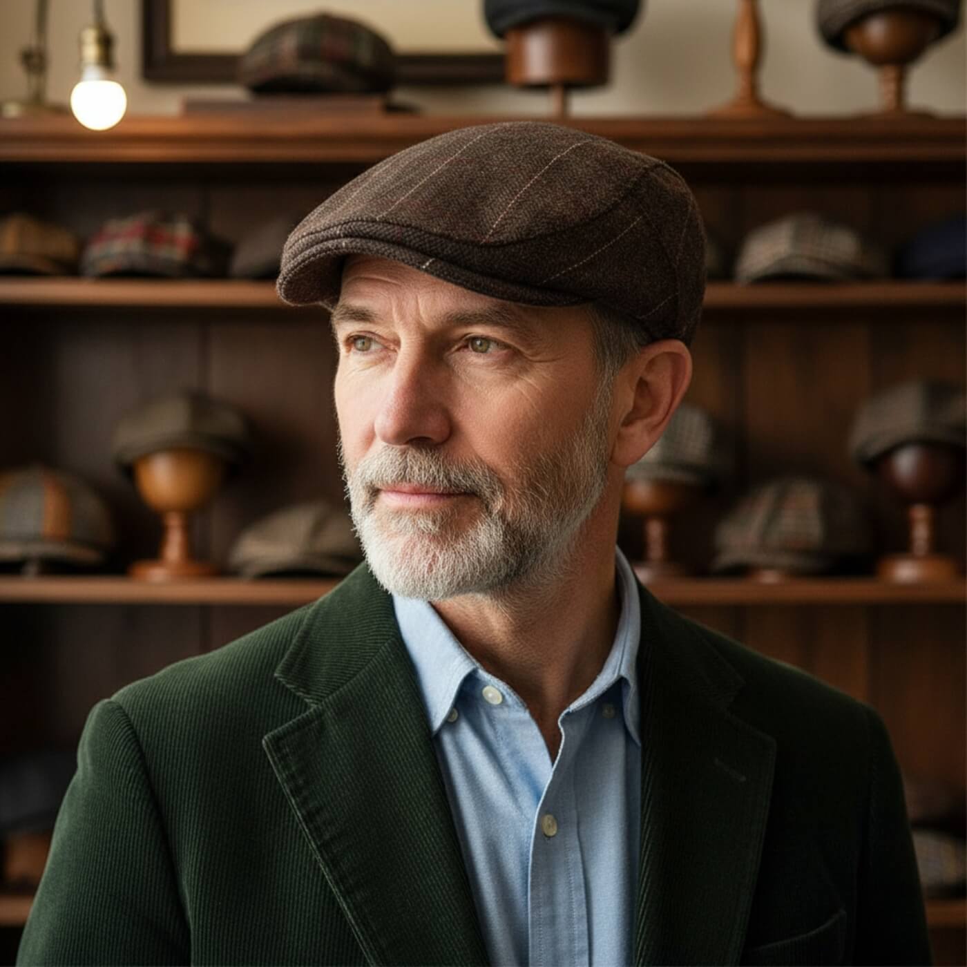 Tweed Flat Cap – Classic Heritage