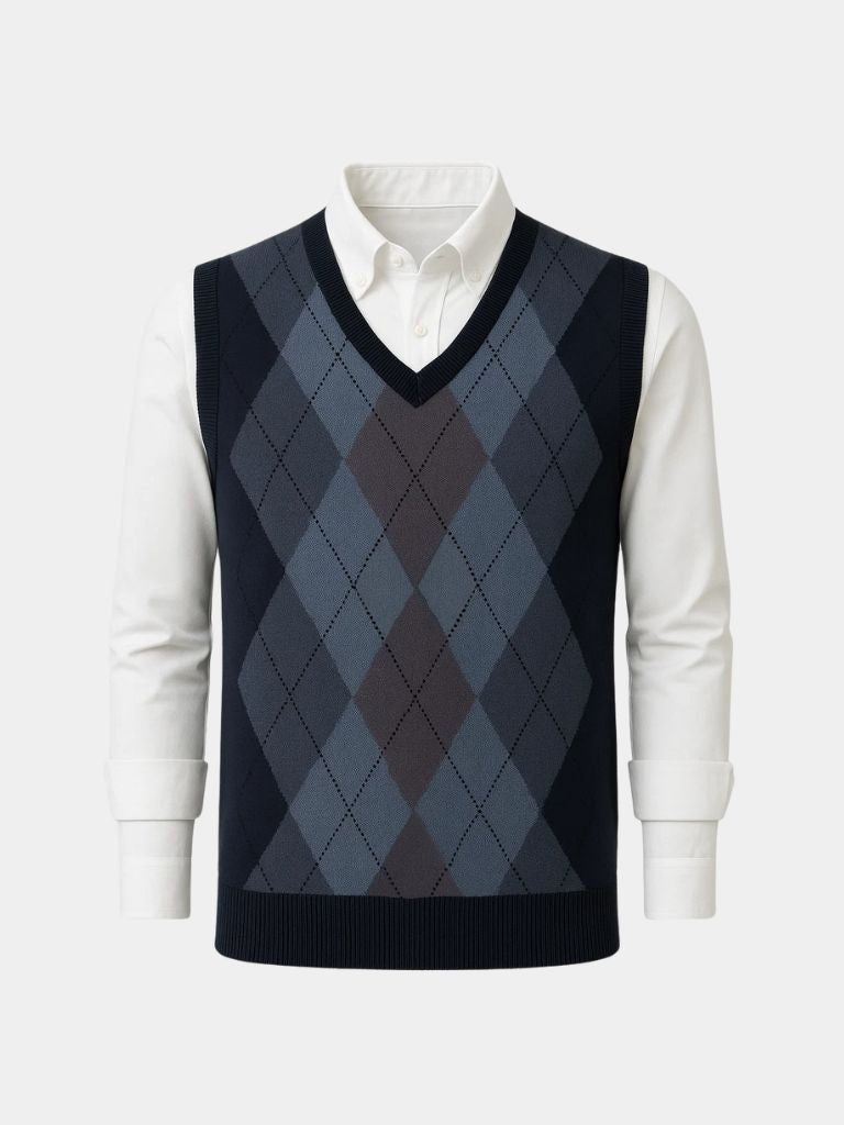 Academic Vest | Sophisticated Office Wear