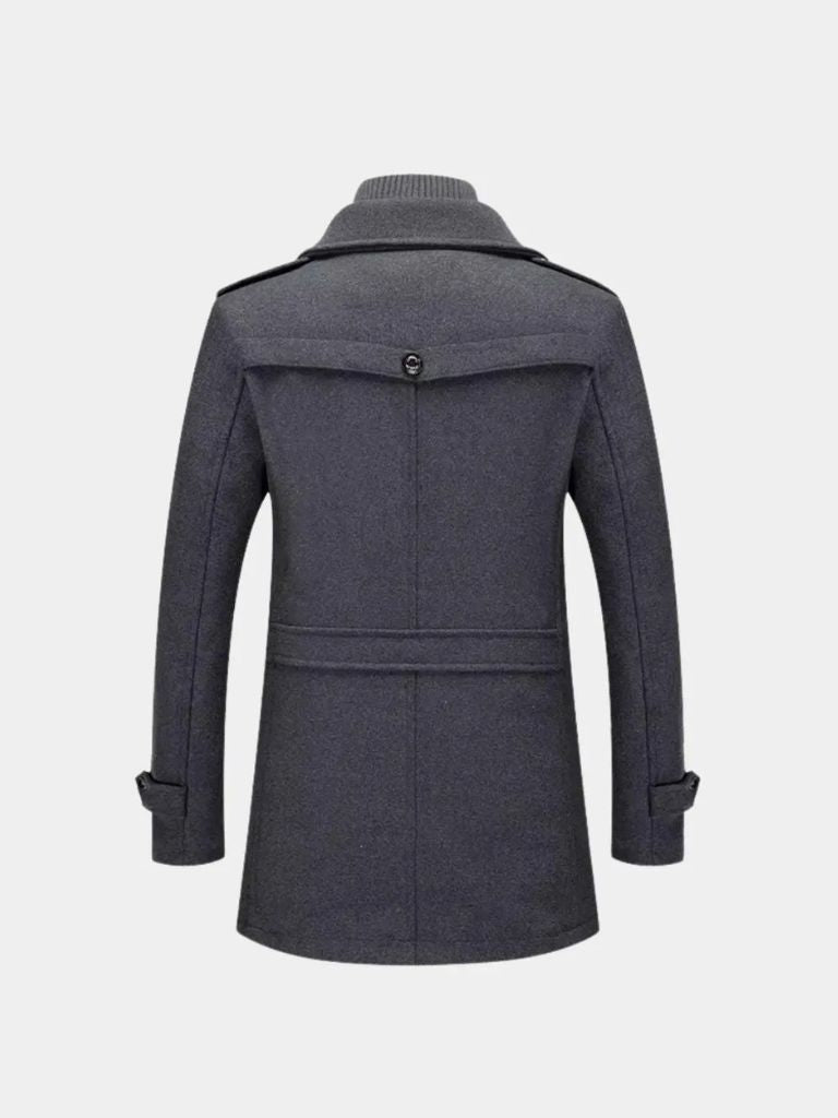 Wool Coat | Sophisticated Tailored Overcoat