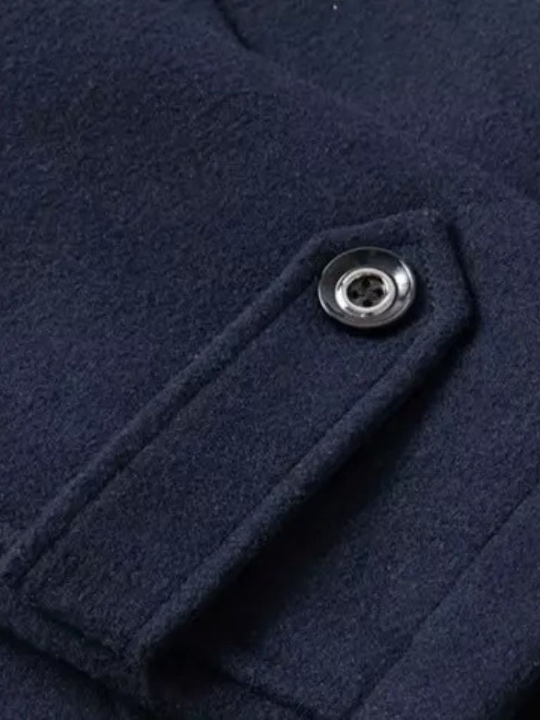 Wool Coat | Sophisticated Tailored Overcoat