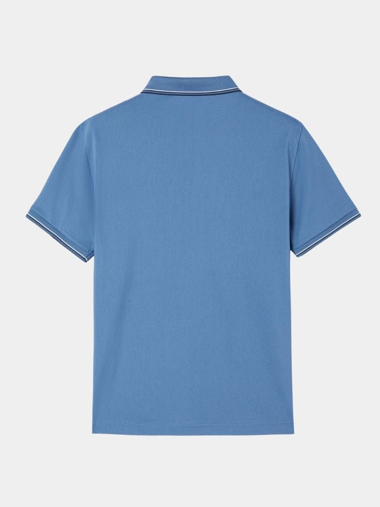Azure Polo Shirt Classic Elegance