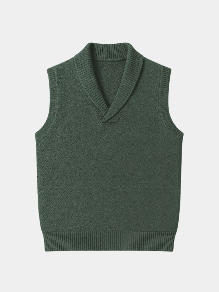 Knit Vest Waistcoat – Luxury Italian Knitwear