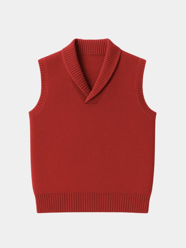 Knit Vest Waistcoat – Luxury Italian Knitwear