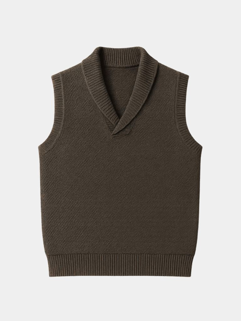 British Knit Gilet | Luxury Vest