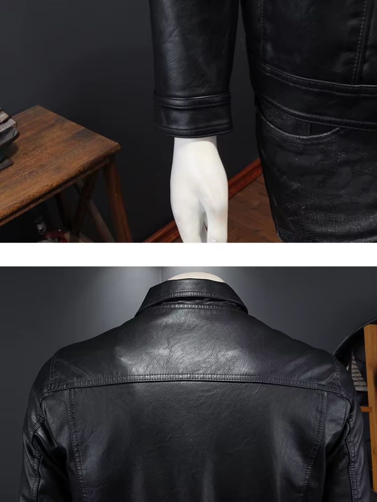 Bronze Leather Jacket | Premium Italian Style