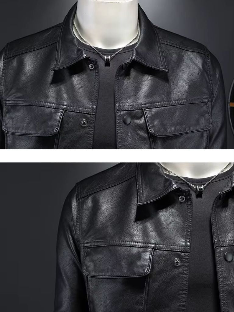 Bronze Leather Jacket | Premium Italian Style