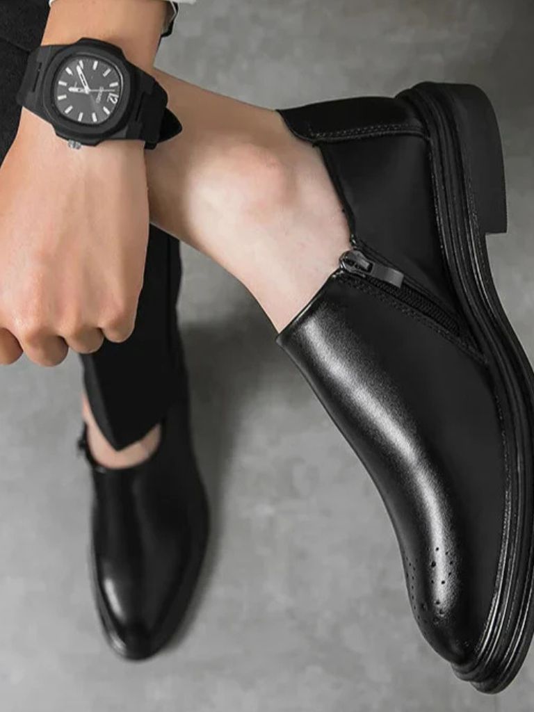 Brown Leather Dress Shoes | Sophisticated Style