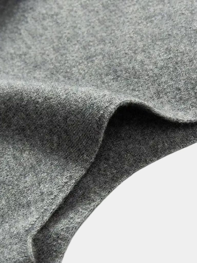 Cashmere Cardigan Vest - Soft Wool Knitwear