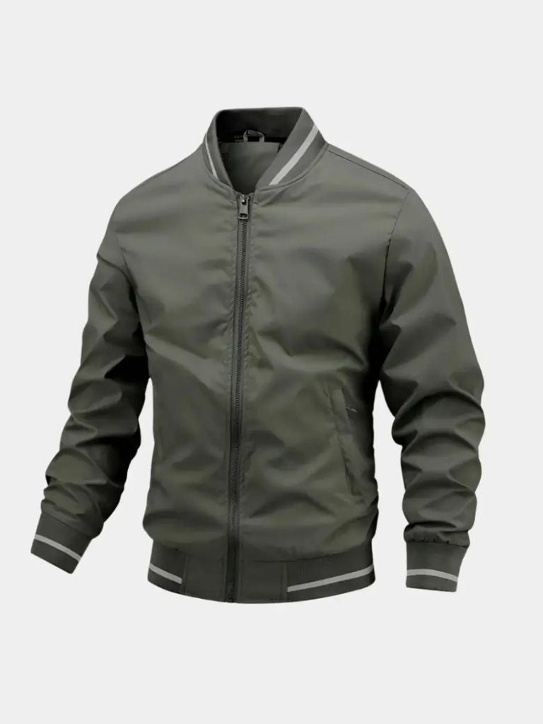 Baseball Bomber Jacket - Stylish Urban Coat