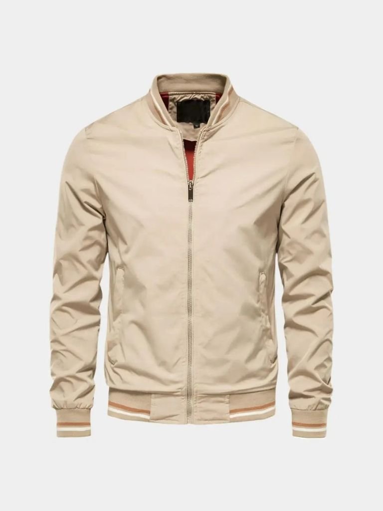 Casual Bomber Jacket - Lightweight Luxury