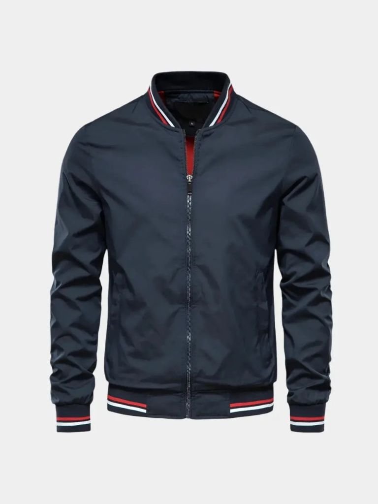 Casual Bomber Jacket - Lightweight Luxury