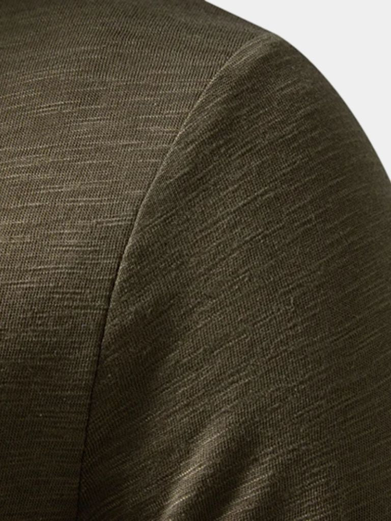 Long Sleeve Henley Premium Shirt