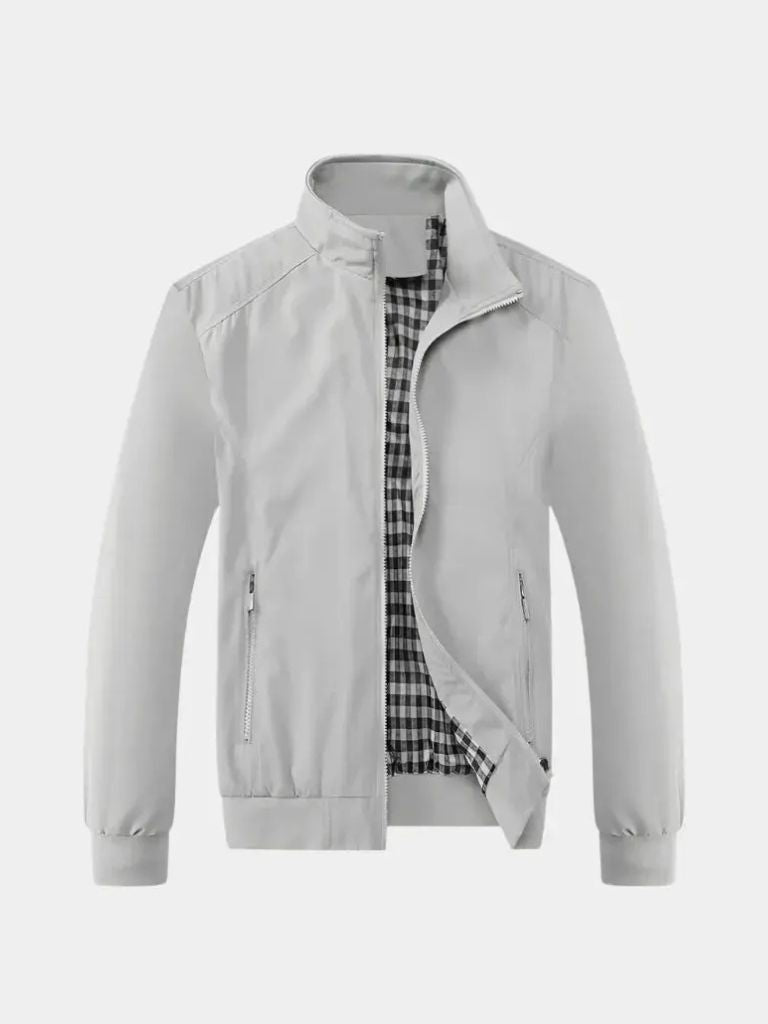 Casual Bomber Jacket – Tailored Italian Style