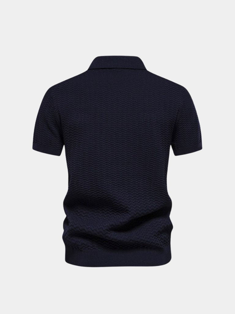 Quarter Zip Polo Classic Fit