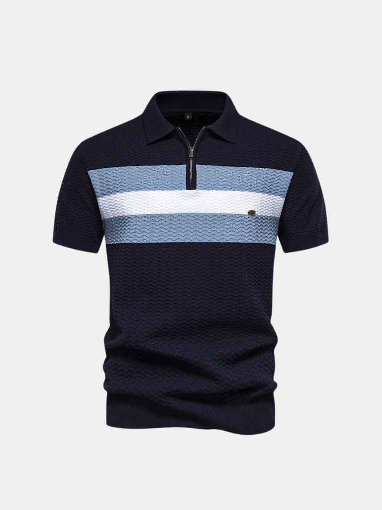 Quarter Zip Polo Classic Fit