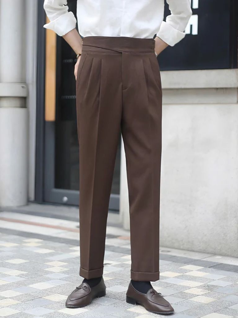 Corduroy Trousers | Tailored Elegant Pants