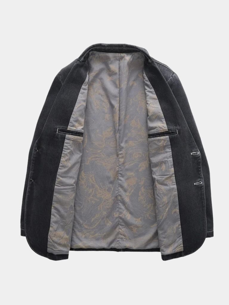 Denim Blazer Jacket | Classic Style