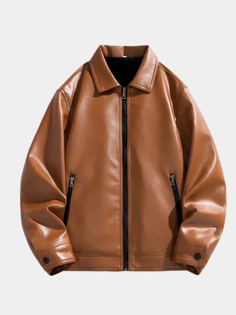 Leather Jacket - Vegan Luxury