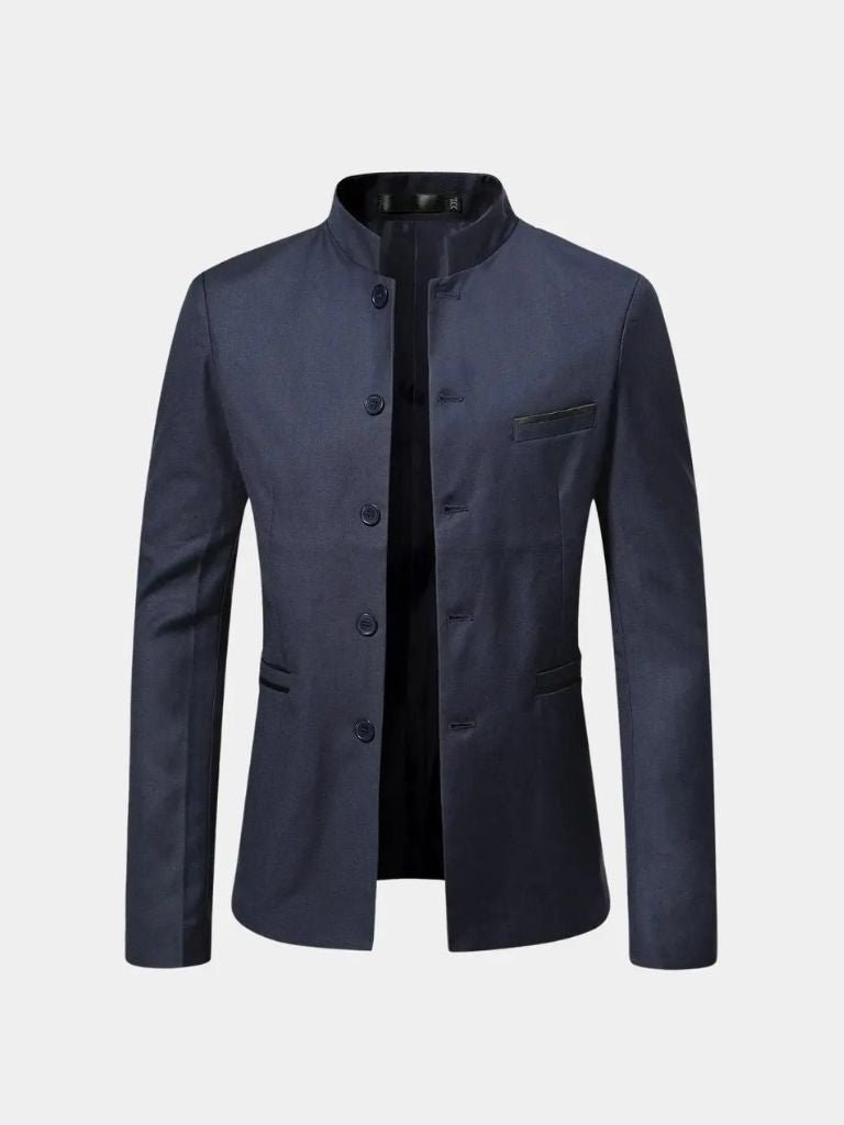 Elegant Collar Jacket | Sophisticated Wear