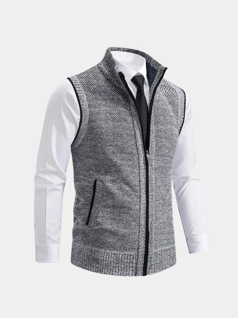 Elegant Gilet Full Zip – Soft Fleece Vest