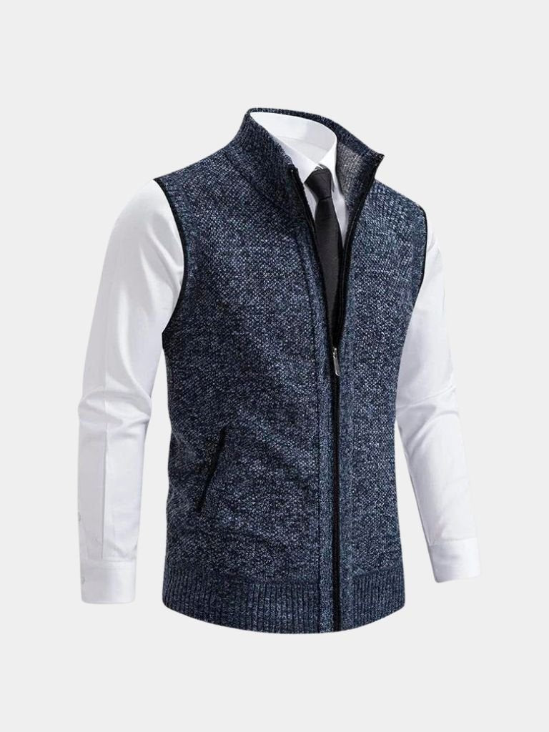 Elegant Gilet Full Zip – Soft Fleece Vest