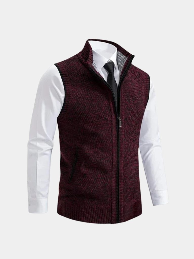 Elegant Gilet Full Zip – Soft Fleece Vest