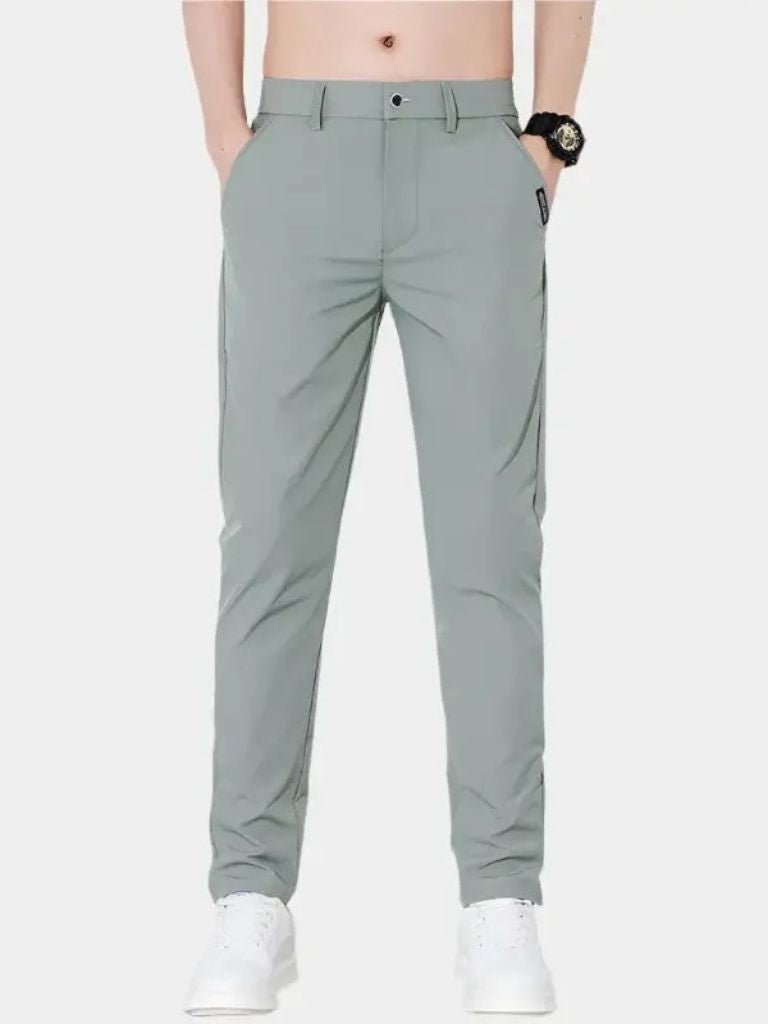 Essential Stretch Pants | Tailored Elastic Waist