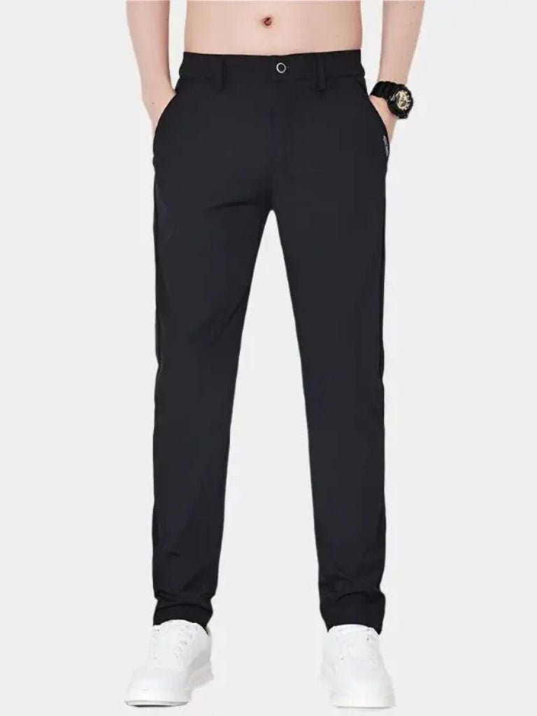 Essential Stretch Pants | Tailored Elastic Waist