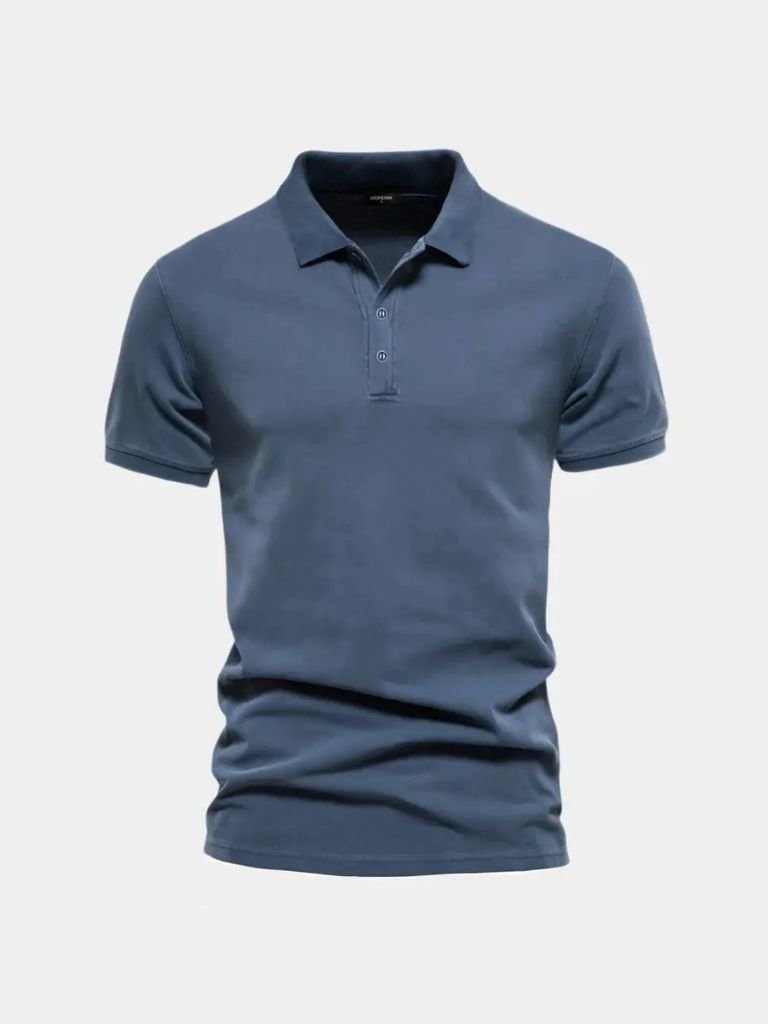 Cotton Polo Shirt Classic Style